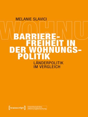 cover image of Barrierefreiheit in der Wohnungspolitik